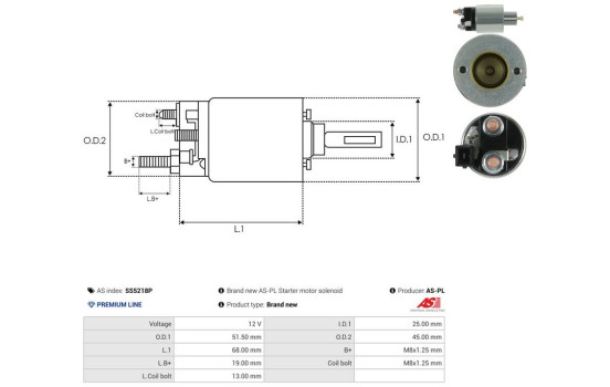 Interruptor de solenoide, motor de arranque, Imagen 4