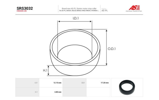 Kit de reparación, motor de arranque, Imagen 2