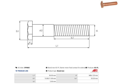 Kit de reparación, motor de arranque, Imagen 2