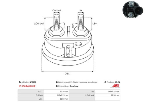 Kit de reparación, motor de arranque, Imagen 2