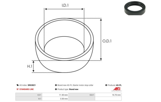 Kit de reparación, motor de arranque, Imagen 2