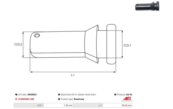 Kit de reparación, motor de arranque, Imagen 2