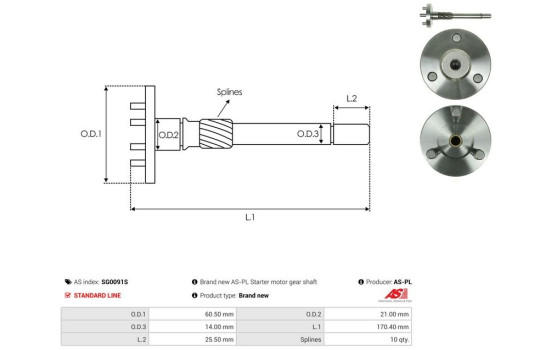 Kit de reparación, motor de arranque, Imagen 4