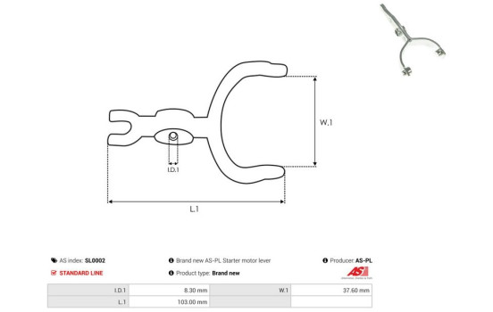 Kit de reparación, motor de arranque, Imagen 2
