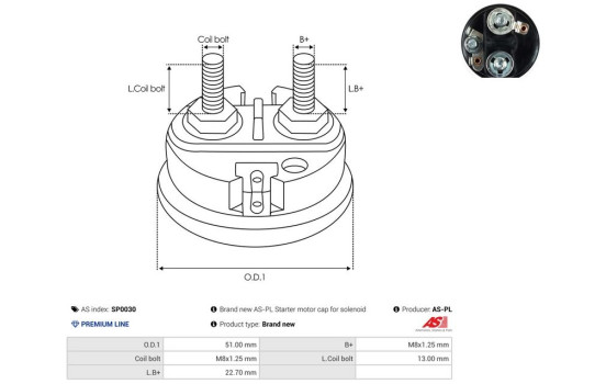 Kit de reparación, motor de arranque, Imagen 2