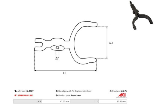 Kit de reparación, motor de arranque, Imagen 2