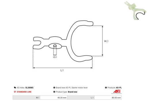 Kit de reparación, motor de arranque, Imagen 2