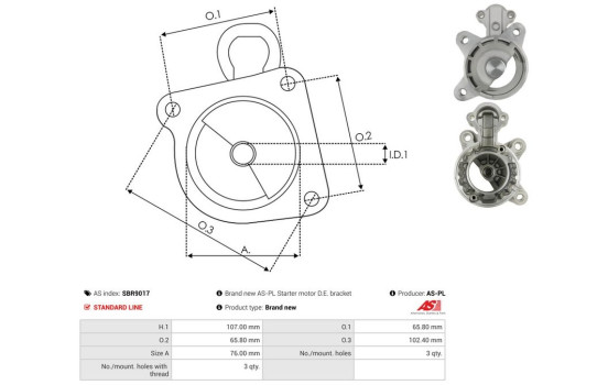 Tapa del motor de arranque, carburador, Imagen 3