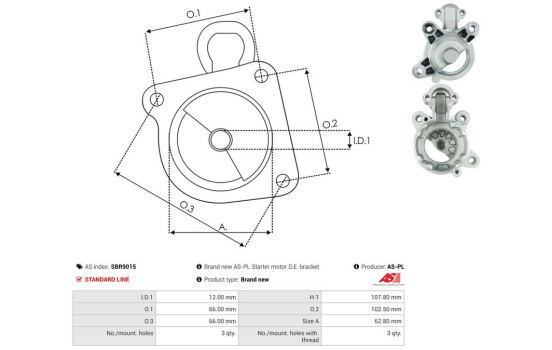 Tapa del motor de arranque, carburador, Imagen 3
