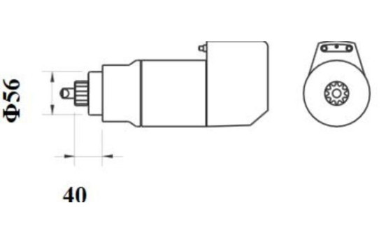 Arranque KHD 3,6 kW, Imagen 2