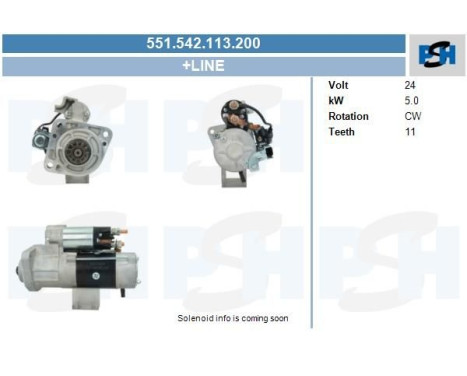 Arranque MAN 5,0 kw