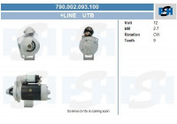 Arranque UTB 2,7 kW