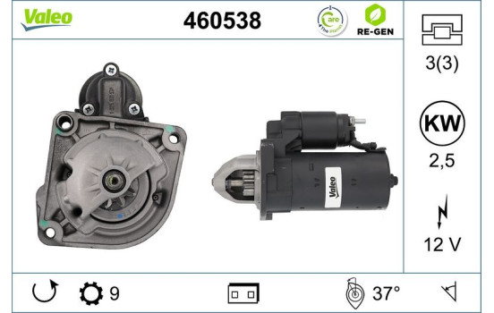 GRUPO DE PSA DE REGENERACIÓN DE ARRANQUE 460538 Valeo, Imagen 5