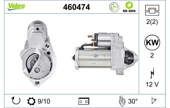 GRUPO VW DE REGENERACIÓN DE ARRANQUE 460474 Valeo, Imagen 5