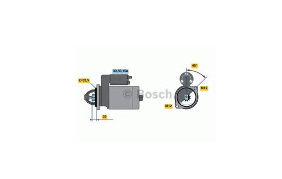 Motor de arranque 1360 Bosch