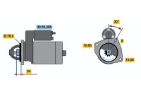 Motor de arranque 1490 Bosch
