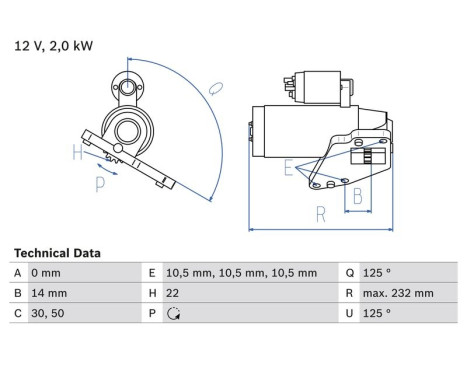 MOTOR DE ARRANQUE 2471 Bosch