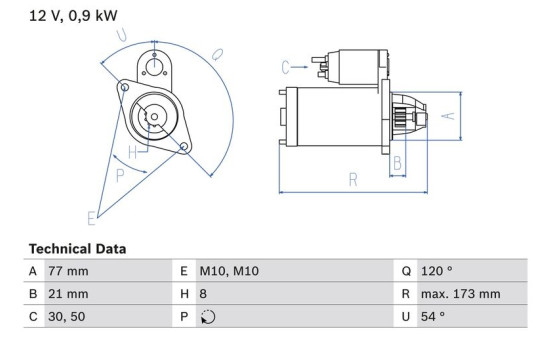 Motor de arranque 2572 Bosch, Imagen 2