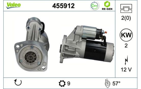 Motor de arranque 455912 Valeo, Imagen 2