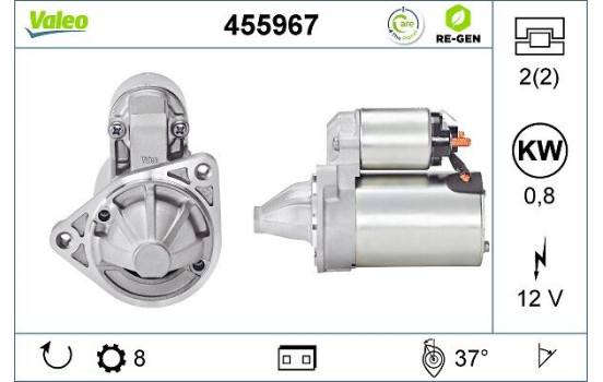 Motor de arranque 455967 Valeo, Imagen 2