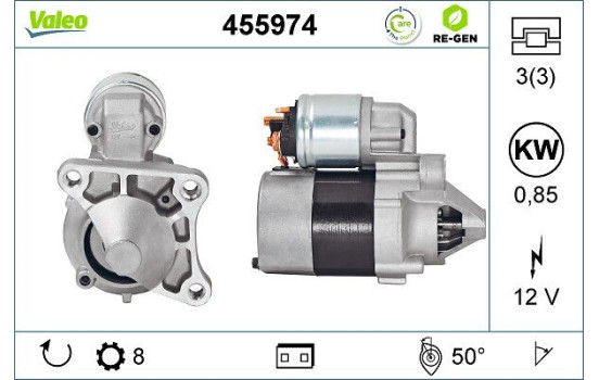 Motor de arranque 455974 Valeo, Imagen 2