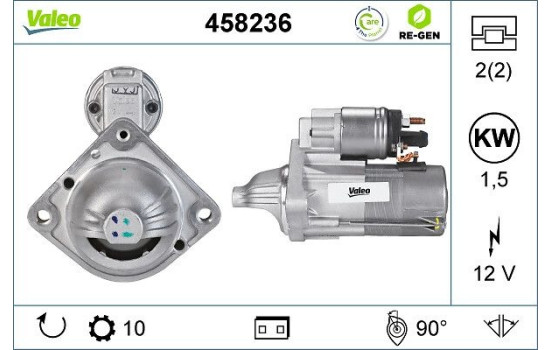 Motor de arranque 458236 Valeo, Imagen 2