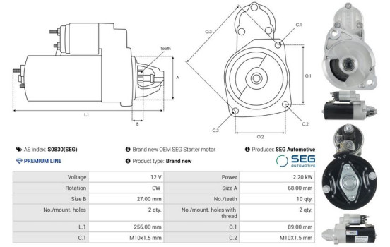 Motor de arranque / Arrancador, Imagen 5