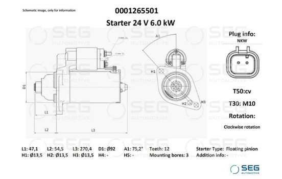 Motor de arranque / Arrancador, Imagen 6