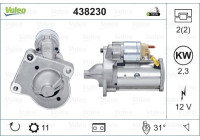 Motor de arranque / Arranque 438230 Valeo