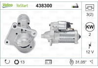 Motor de arranque / Arranque 438300 Valeo