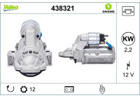 Motor de arranque / Arranque 438321 Valeo