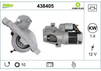 Motor de arranque / Arranque 438405 Valeo