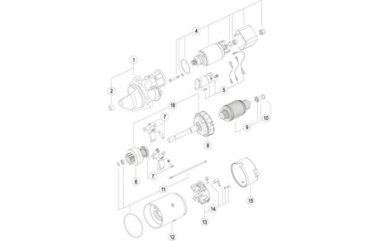 Motor de arranque / Arranque, Imagen 3