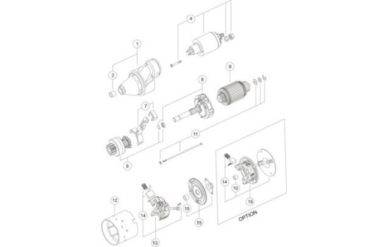 Motor de arranque / Arranque