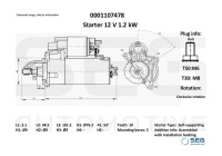 Motor de arranque / Arranque