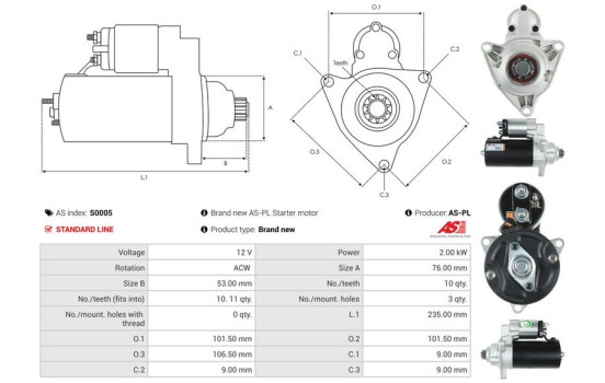 Motor de arranque / Arranque, Imagen 5