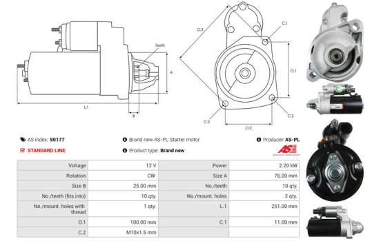 Motor de arranque / Arranque, Imagen 5