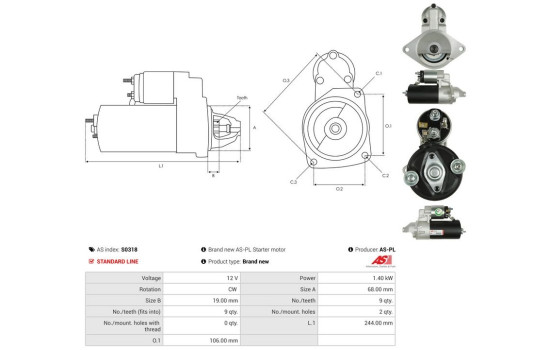 Motor de arranque / Arranque, Imagen 5