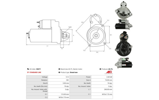 Motor de arranque / Arranque, Imagen 5