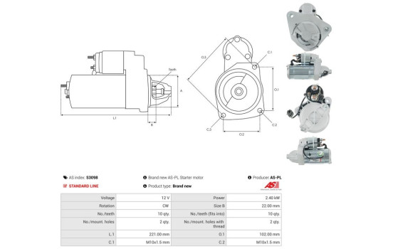 Motor de arranque / Arranque, Imagen 5