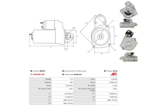 Motor de arranque / Arranque, Imagen 5