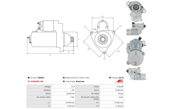 Motor de arranque / Arranque, Imagen 5