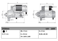 Motor de arranque DSN944 Denso