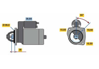 Motor de arranque HX95-M24V(R) Bosch