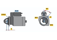 Motor de arranque R74-L3512V(R) Bosch