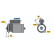 Motor de arranque RF70-M2512V(L) Bosch