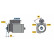 Motor de arranque SF74-L12V(R) Bosch