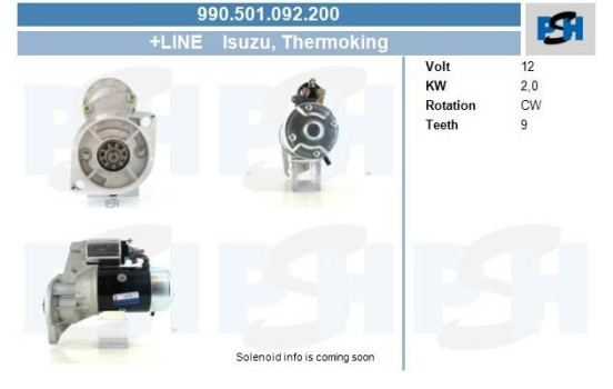 Motor de arranque Thermoking, Imagen 5