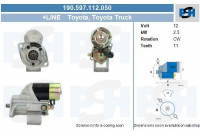 Motor de arranque Toyota 2,5KW