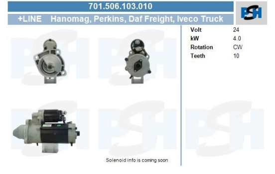 Reducción del motor de arranque 0.001.368.085, Imagen 4